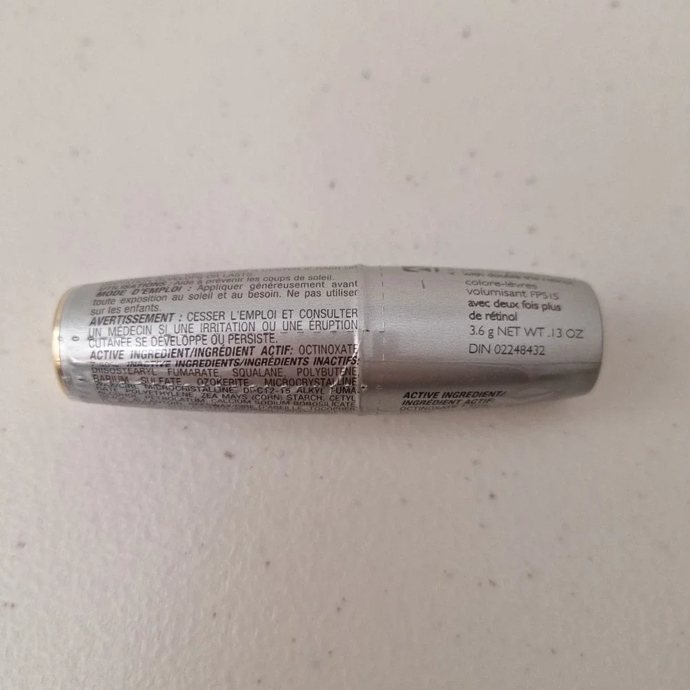 NEW AVON Beyond Color Plumping Lip Color SPF 15 Double Retinol - RAMBLIN ROSE